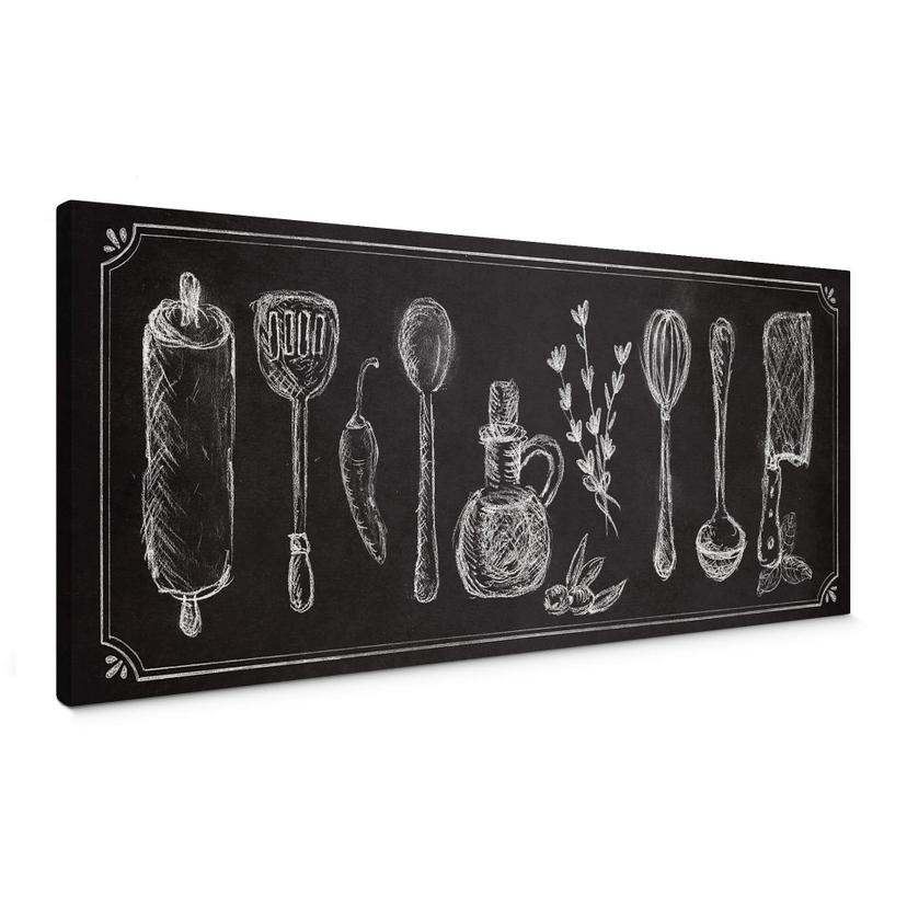 Canvas Rustic Kitchen - Panorama
