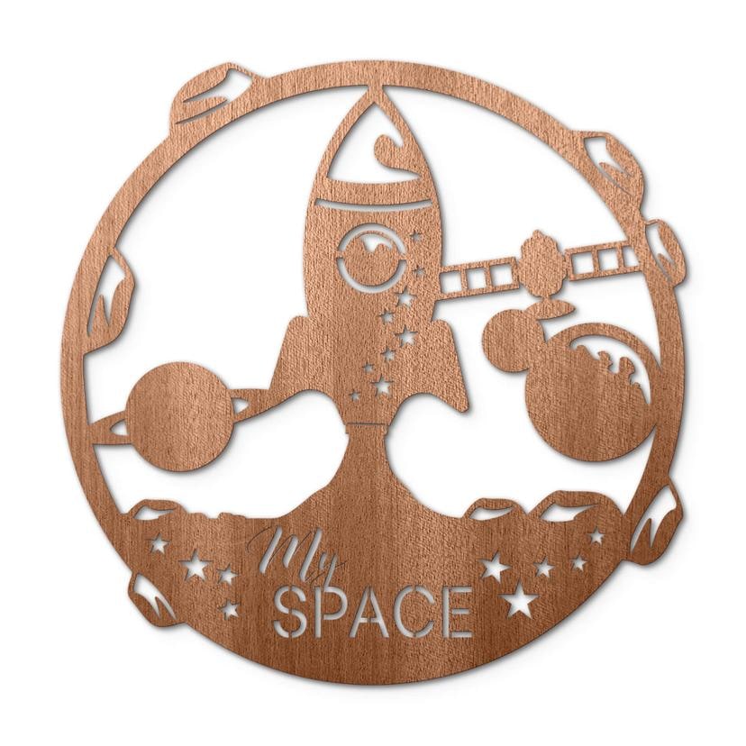 Decoro in legno - My Space