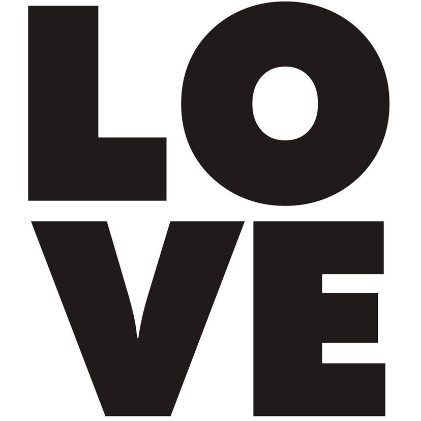 Adesivo murale - Love