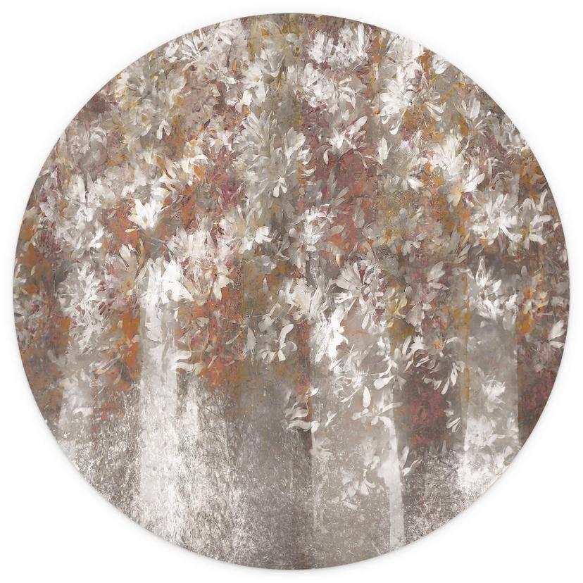 Fototapet Talen - Magnolias - Rund - non-woven tapet/självhäftande non-woven tapet