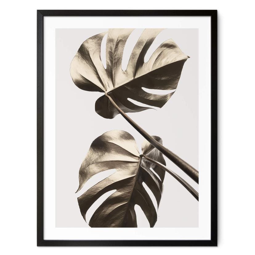 Póster 1X Studio - Golden Monstera
