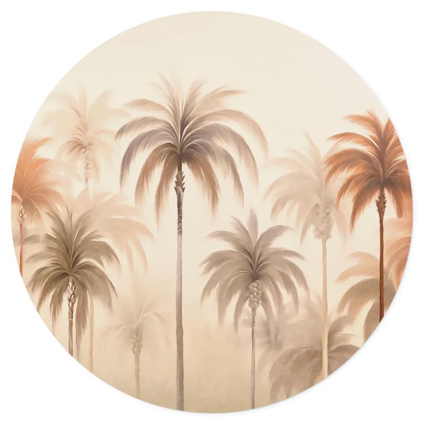 Adesivo murale Paesaggio tropicale con palme - Haase