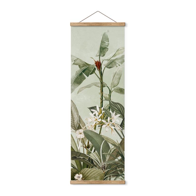 Tekstil plakat Tropisk botanik - UN Designs