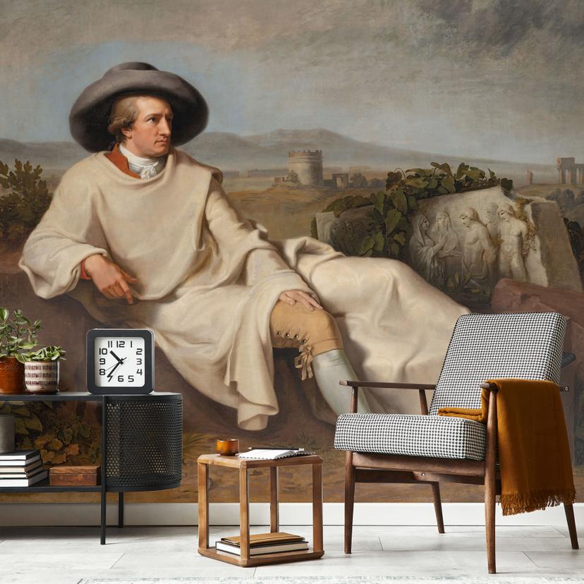 Fotomural Tischbein - Goethe en la Campagna romana