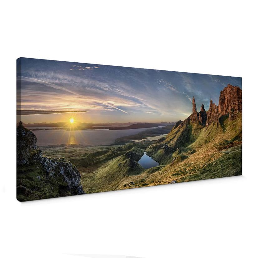 Canvasbillede - Schweiger - The Old Man of Storr