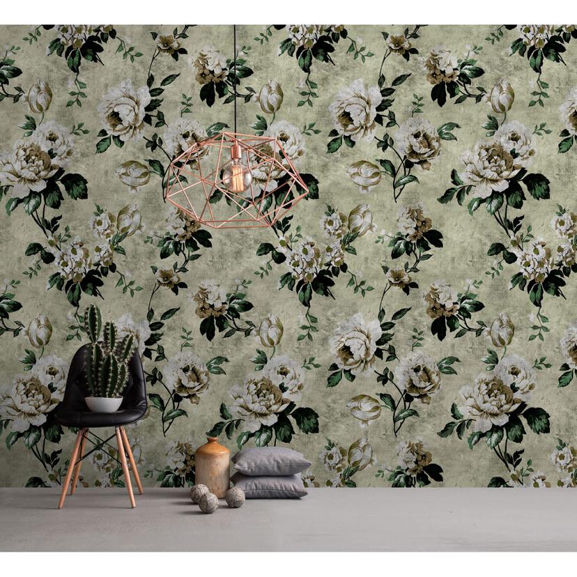 Livingwalls Fototapet Walls by Patel 2 wild roses 1