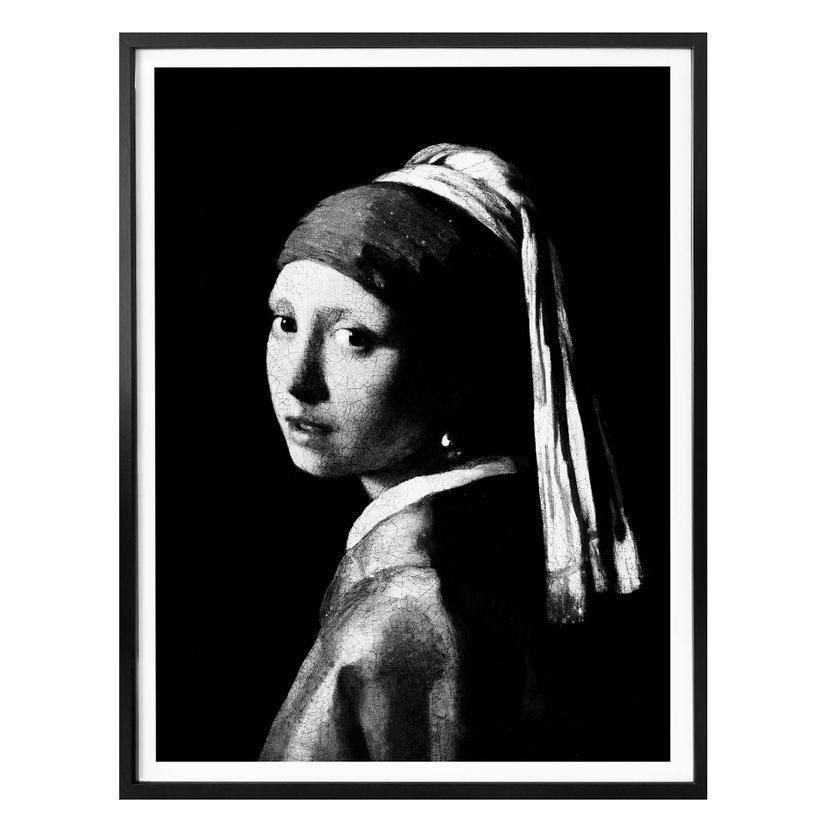 Póster Vermeer - La joven de la perla