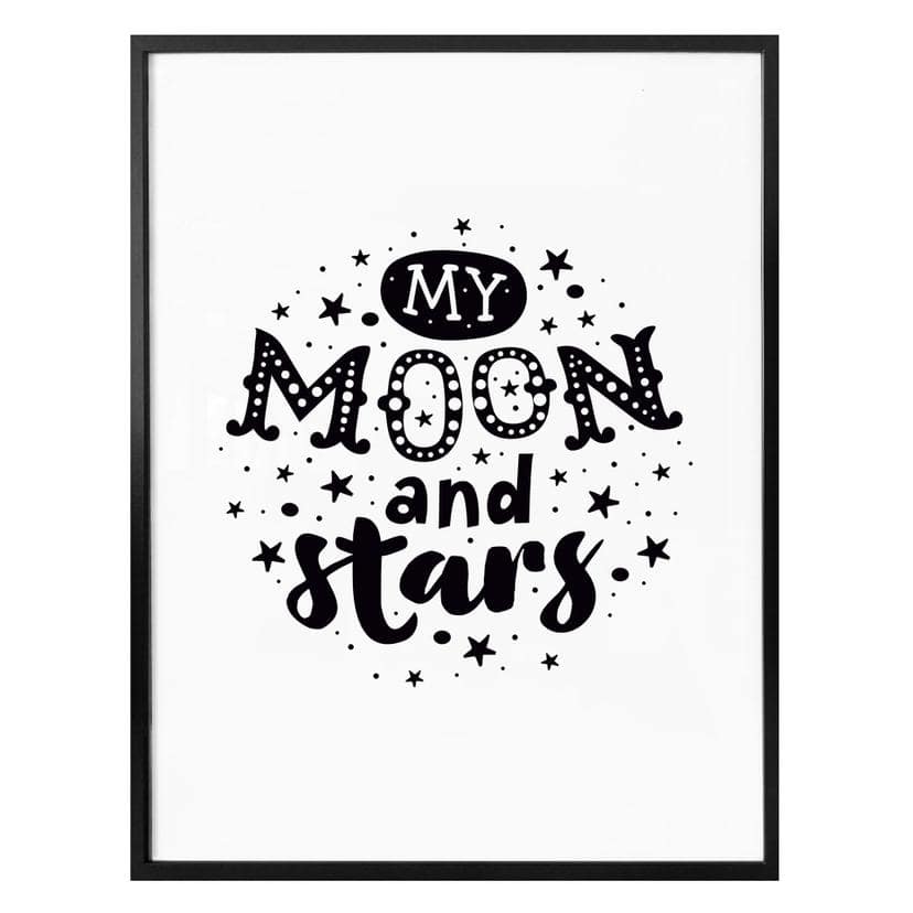 Poster - My Moon and Stars