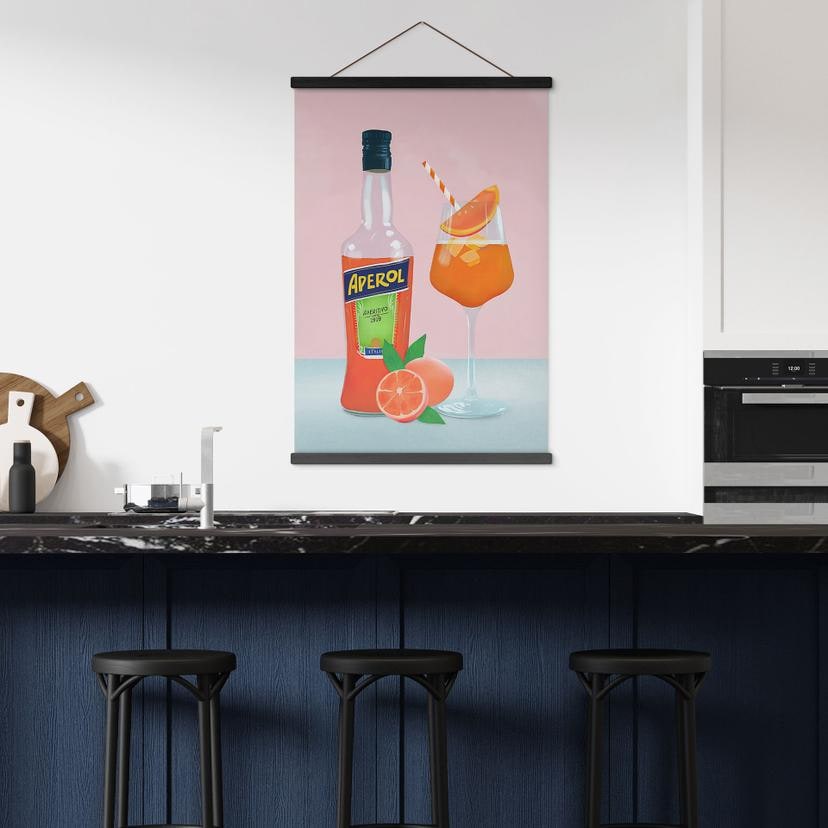 Poster tessile Aperol - Lizde