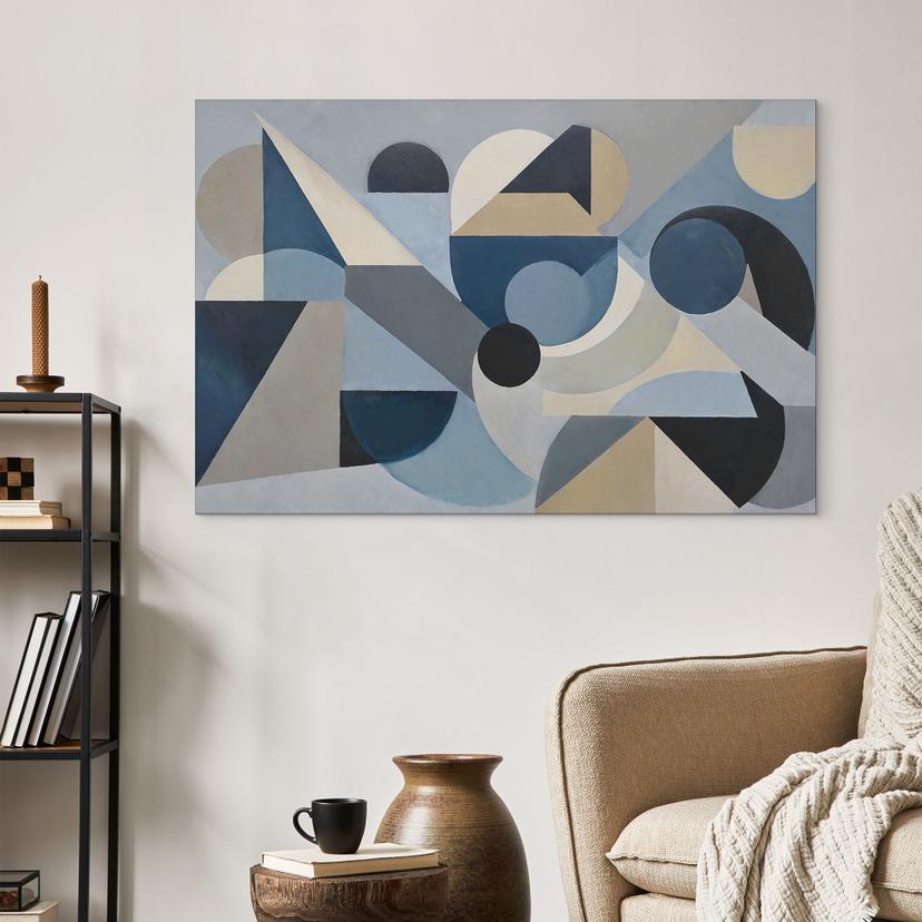 Wandbild Avant Pulse - Geometrische Formen - Sir Edward x Grigory Gladarev - Alu-Dibond
