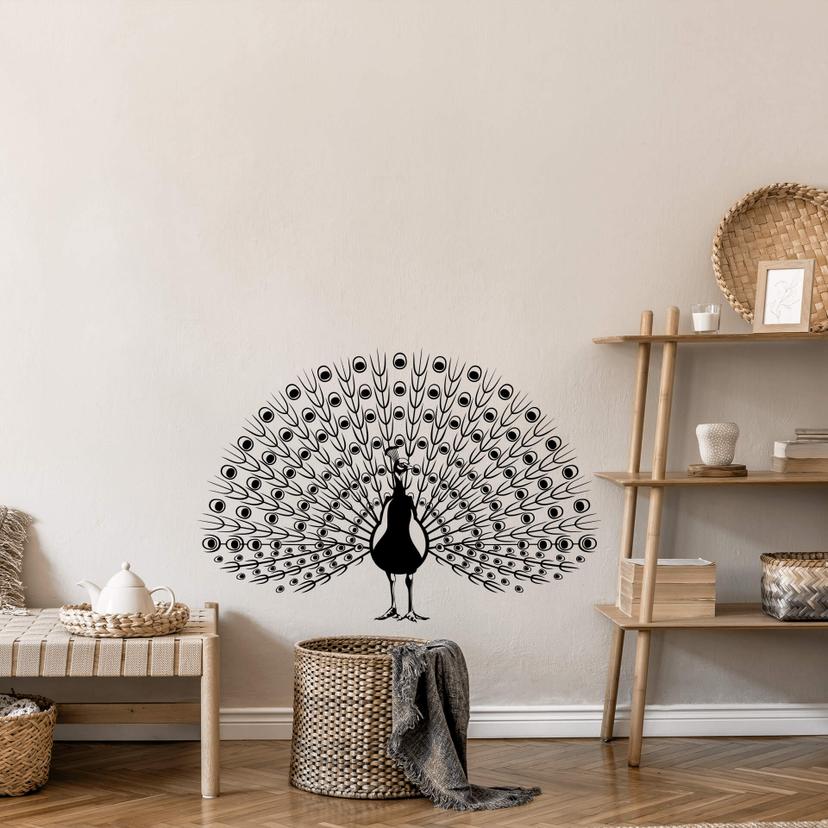 Sticker mural - Paon 2