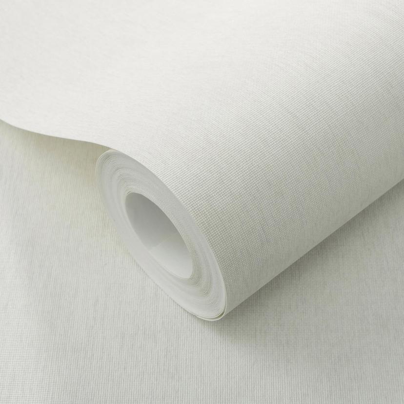 Vliesbehang, effen behang Aurora crème