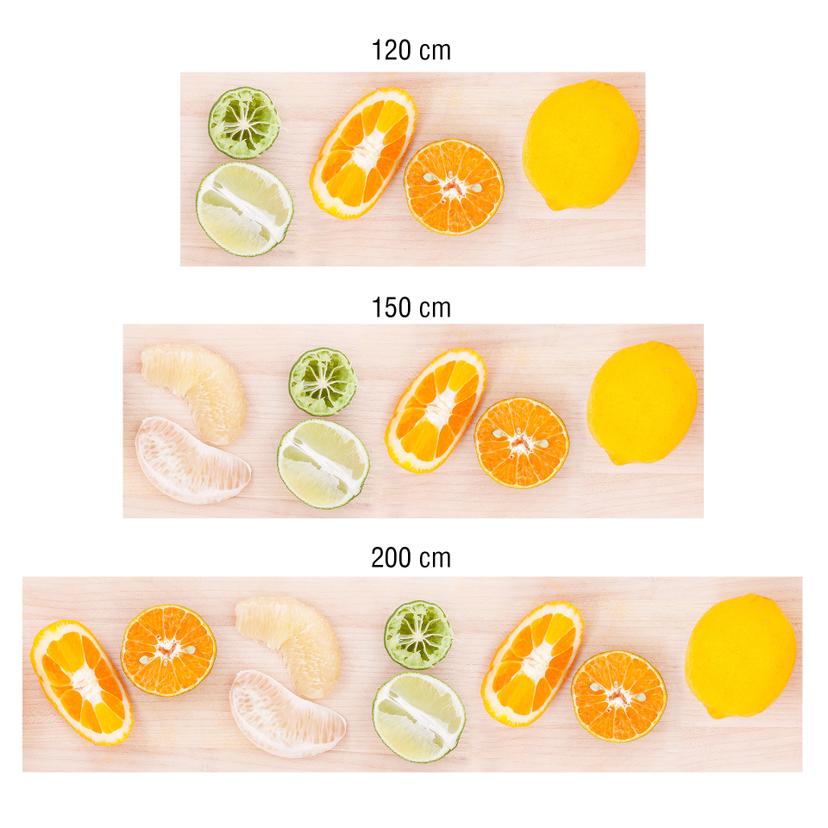 Rivestimento cucina - Alu-Dibond - Ricetta per la limonata