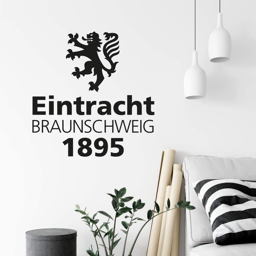Wandtattoo Eintracht Braunschweig Löwe