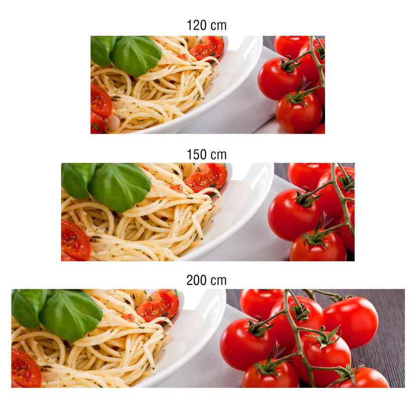 Rivestimento cucina - Alu-Dibond  - Pasta Italiana