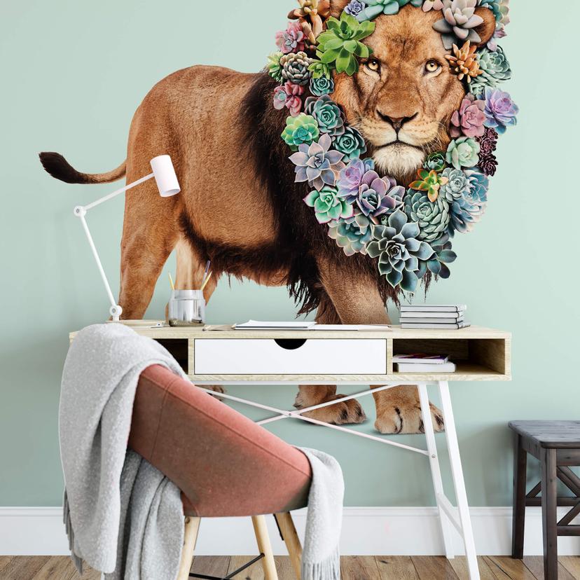 Fototapet - Loose - Succulent Lion