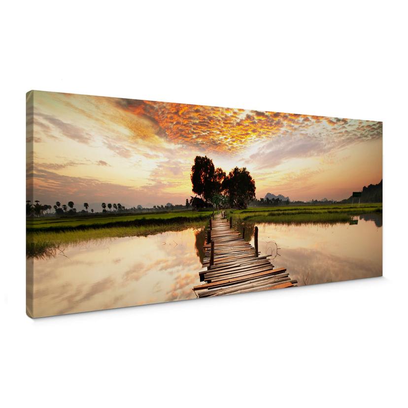Tableau sur toile To the other Side - Panorama