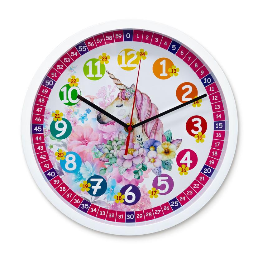 Orologio Unicorno - tondo Ø30 cm
