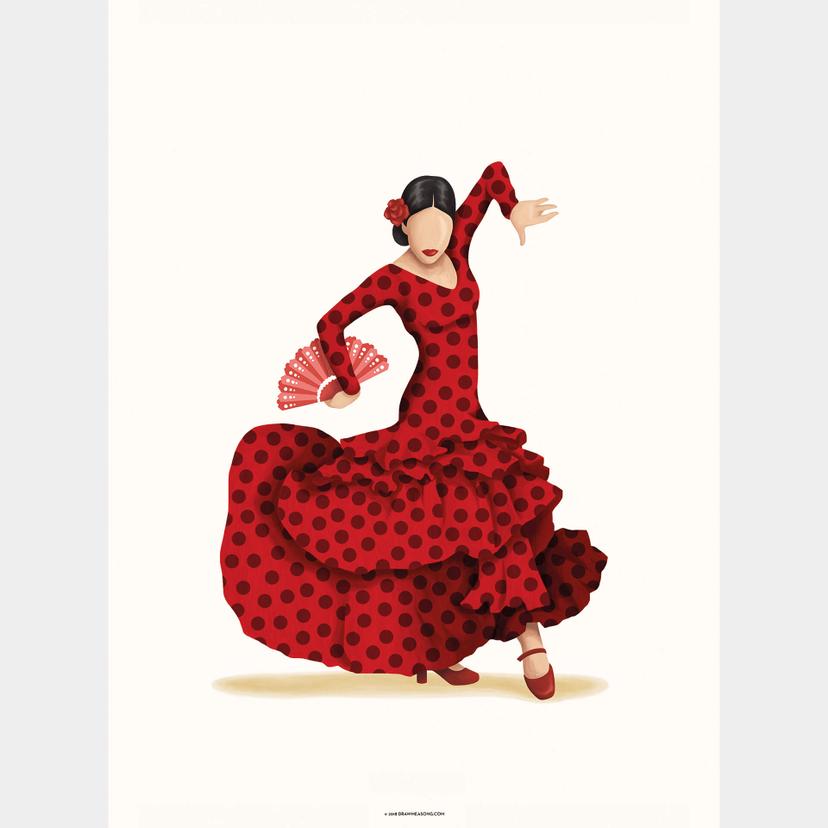 Fotomurale Tohmé - Flamenco
