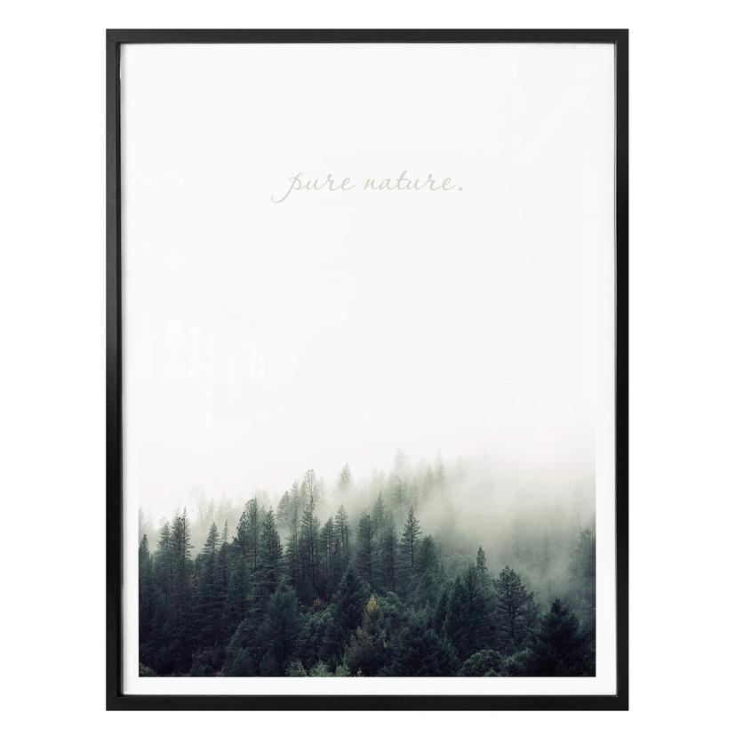 Póster con Naturaleza Pura