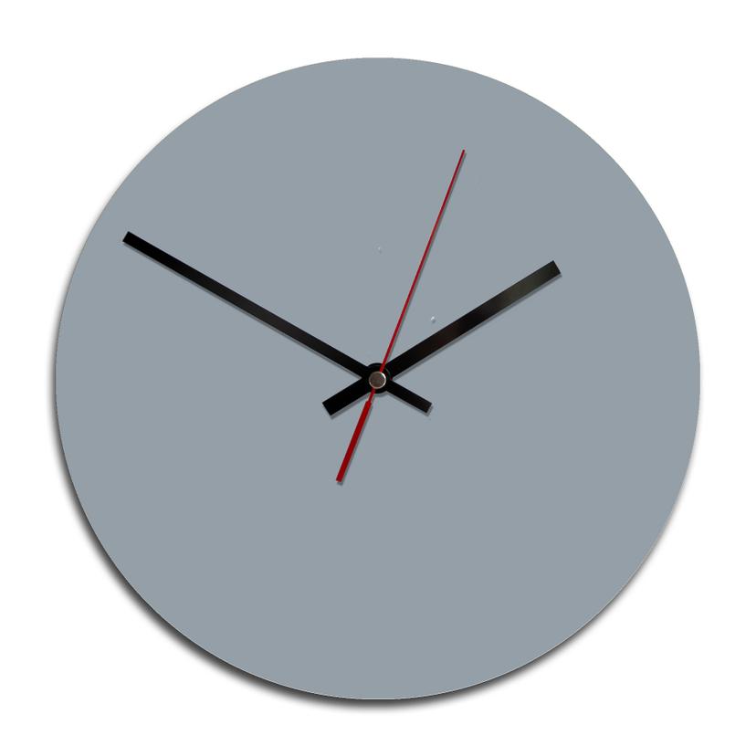 Horloge murale en bois - Lykke bleu gris