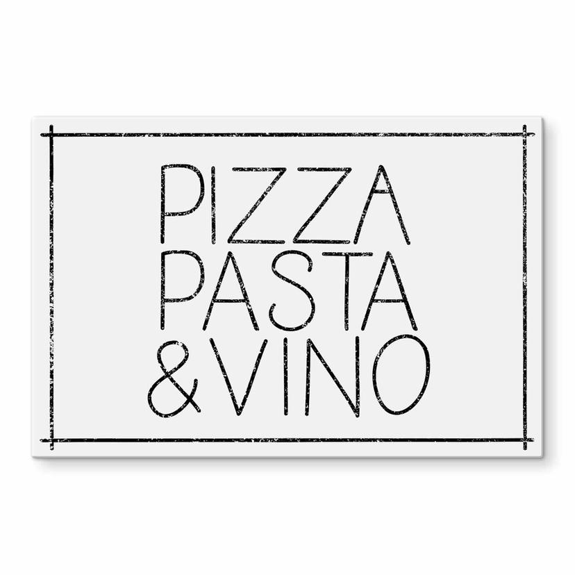 Pannello paraschizzi - Pizza Pasta & Vino