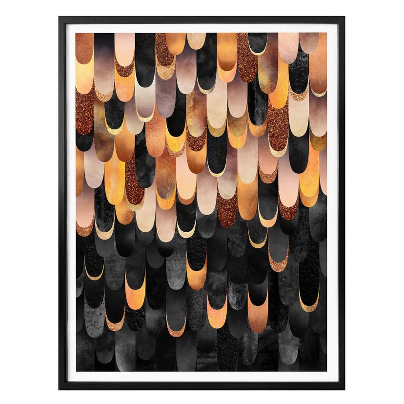 Frederiksson Plakat - Copper Feathers - Kobberfjer