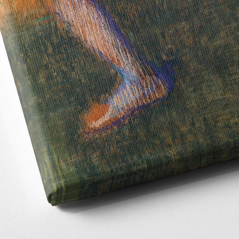 Stampa su tela Degas - Due ballerine