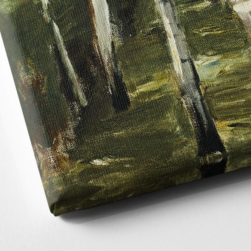 Stampa su tela Liebermann - Il giardino dell'artista
