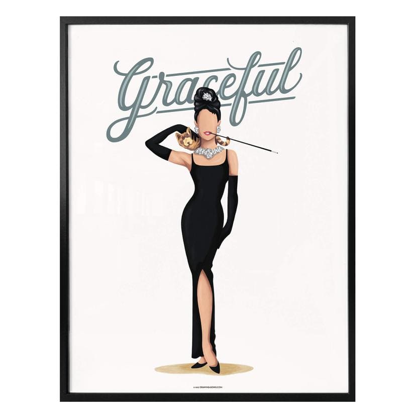 Póster Tohmé - Audrey
