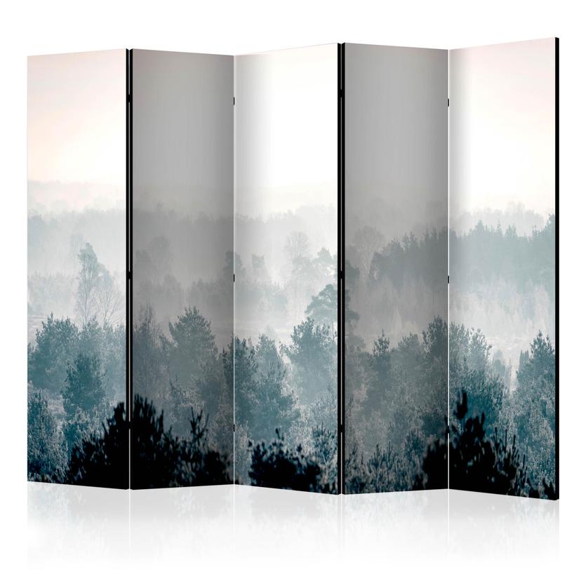 Schermo divisorio - Foresta invernale, 3 pezzi