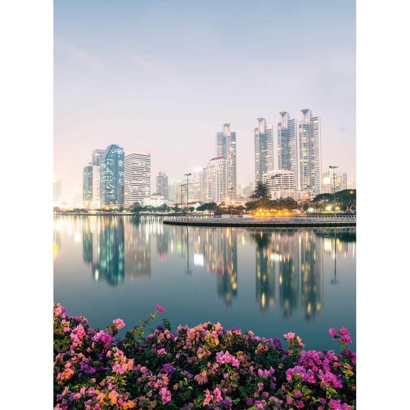 Fotomurale Colombo - Bangkok le sue luci