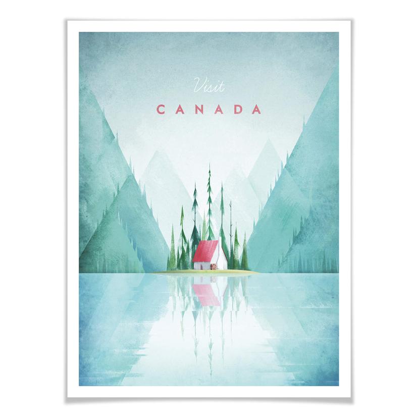 Poster Rivers - Canada