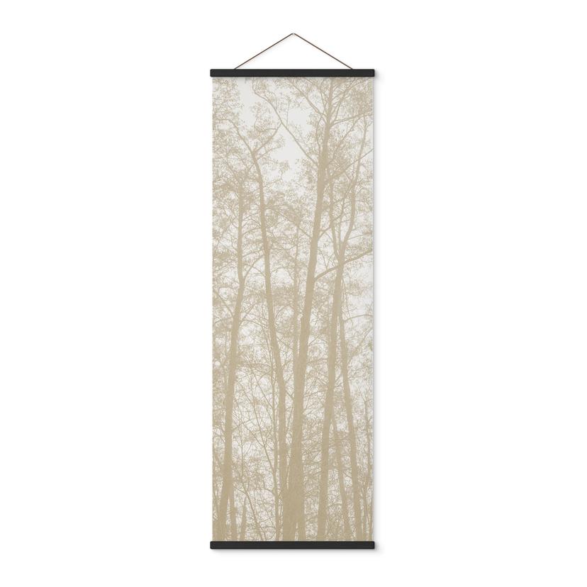Póster de tela Bosque invernal silencioso - Böhmer - Panorama