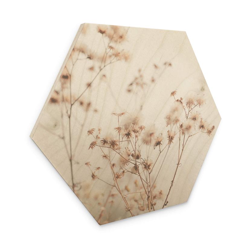 Hexagon Hout Lovely Pastels
