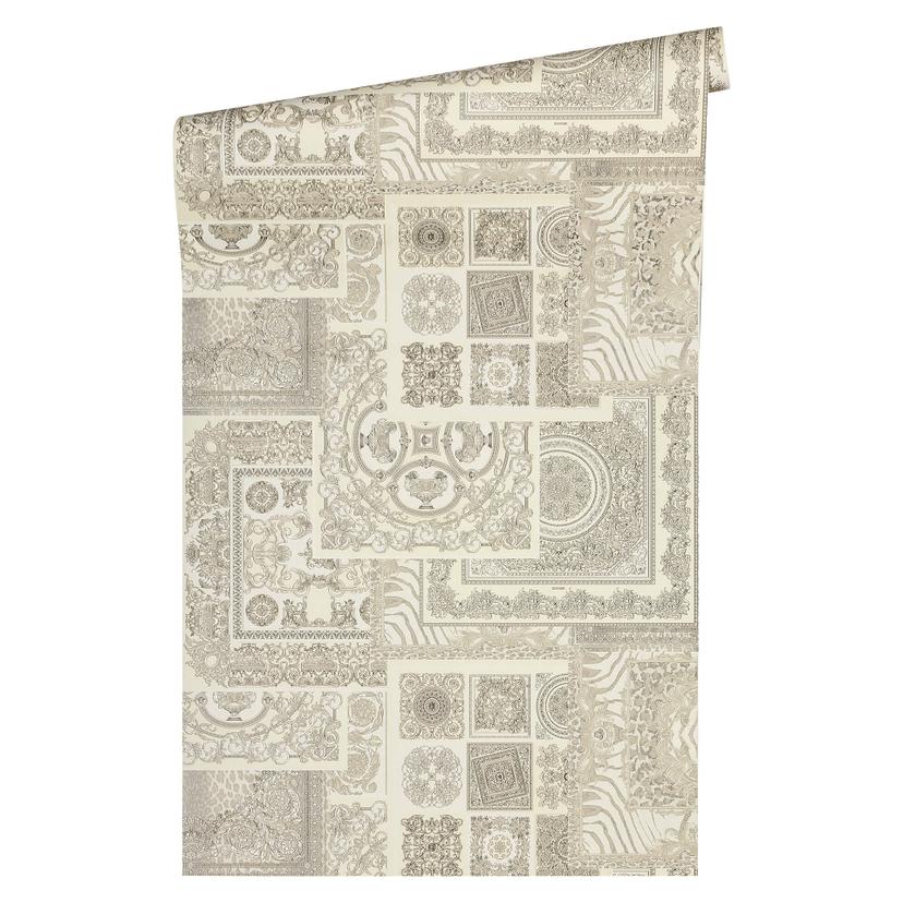 Versace wallpaper Vliestapete Decoupage Tapete gra