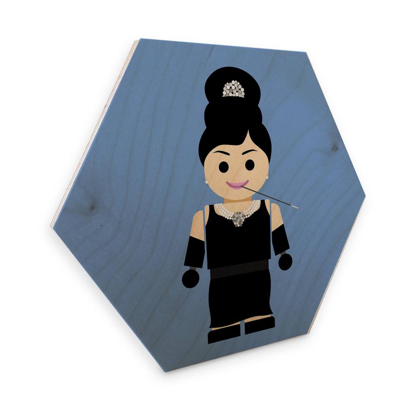 Hexagon - Berkenfineer Gomes - Audrey Hepburn