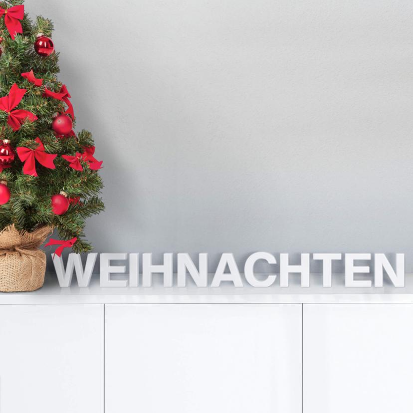Scritta 3D - Weihnachten