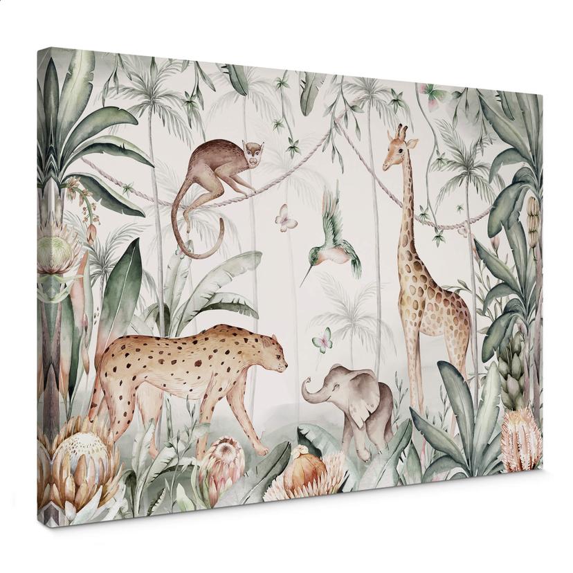 Canvas Kvilis - Jungle Party