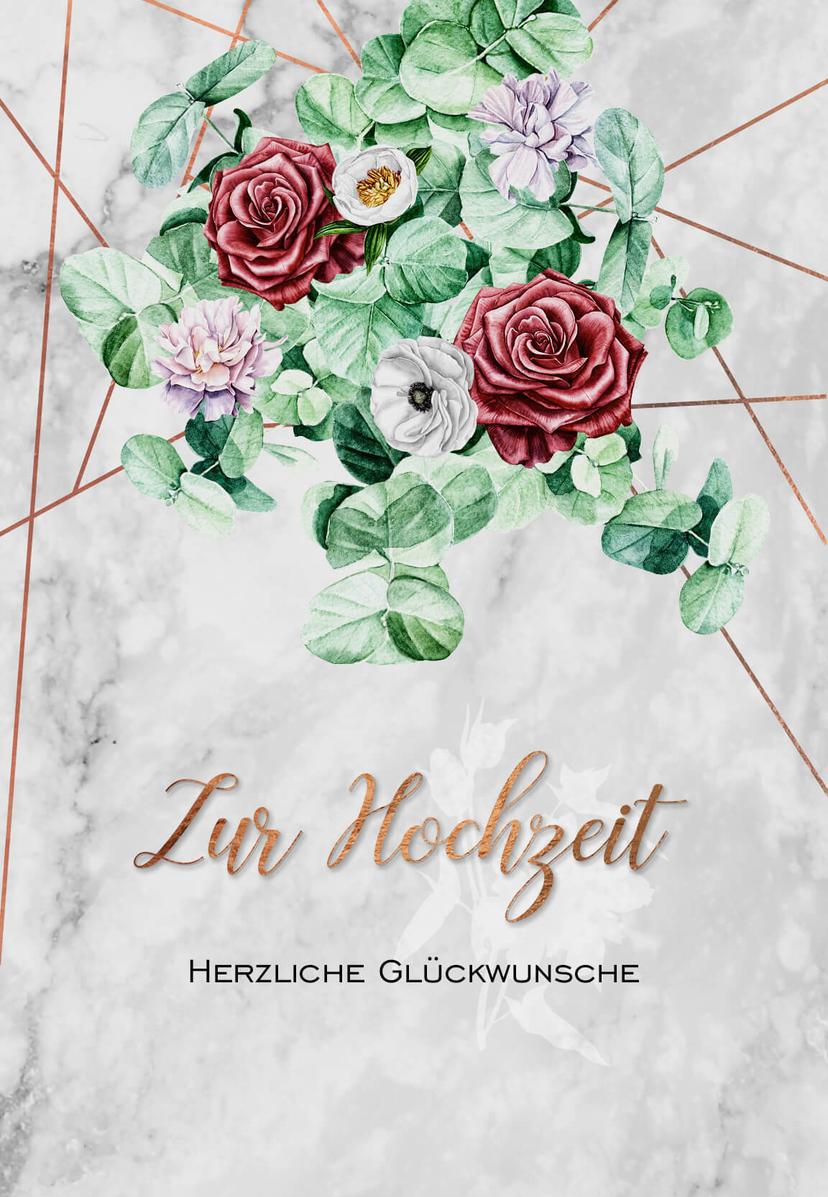 Gutschein Hochzeit Bouquet