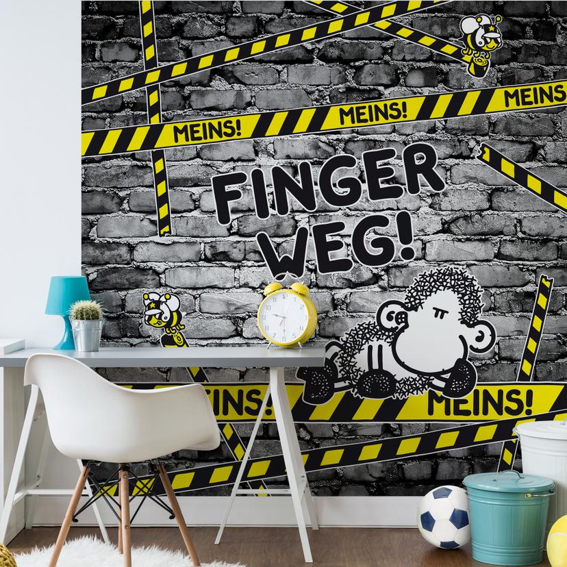 Fototapete sheepworld Finger weg! Meins!
