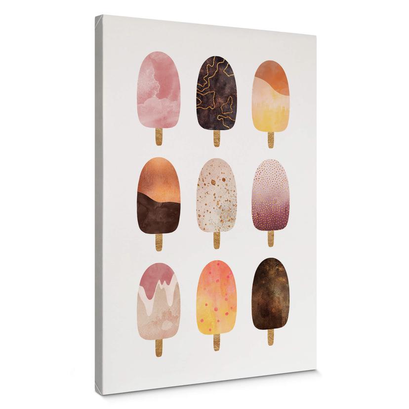 Tableau sur toile Fredriksson - Variation de glace
