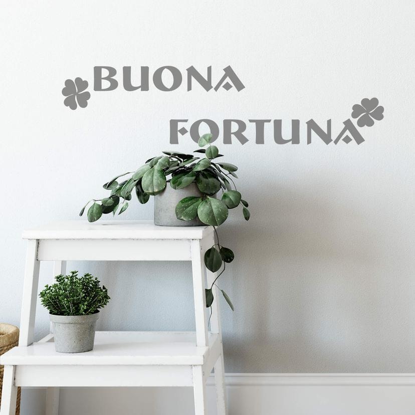 Sticker mural - Buona Fortuna