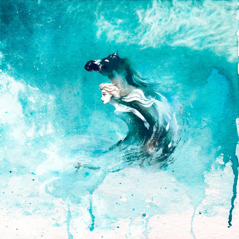 Non-woven tapet - Frozen Spirit Of Wonder - 250 x 250 cm