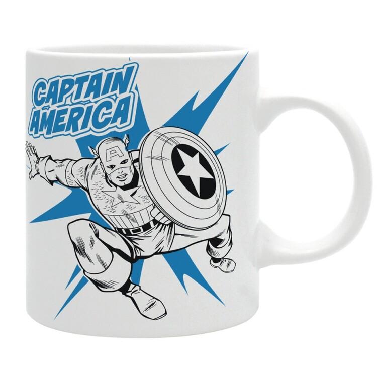 Krus, keramikkrus Marvel - Captain America