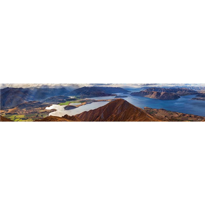 Fotomural Yan - Vista desde el Pico Roys - Panorama - 48x260 cm