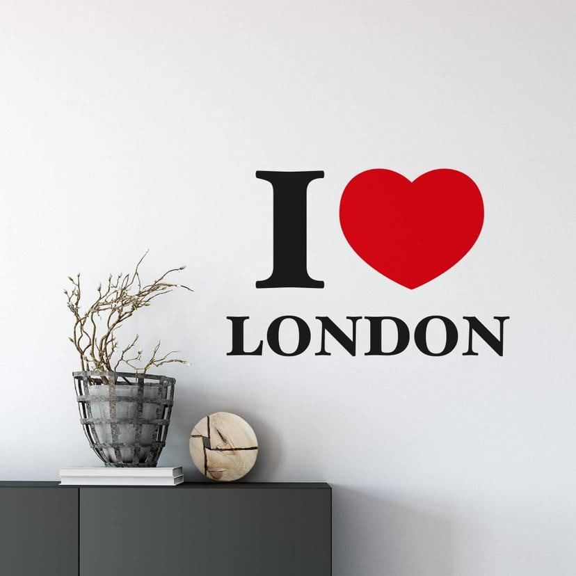 Wallsticker - I love London
