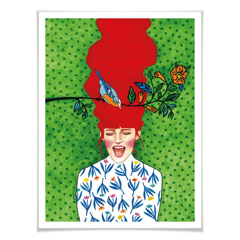 Poster Hülya – In primavera