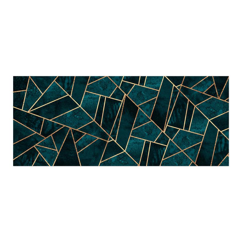 Selbstklebende Küchenrückwand Fredriksson - Blau-grüner Edelstein