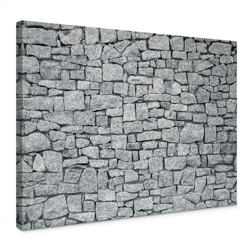 Stampa su tela Muro di granito